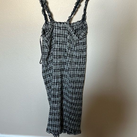 Volcom Women's Seeriously Slim Plaid Dress - Picture 2 of 3